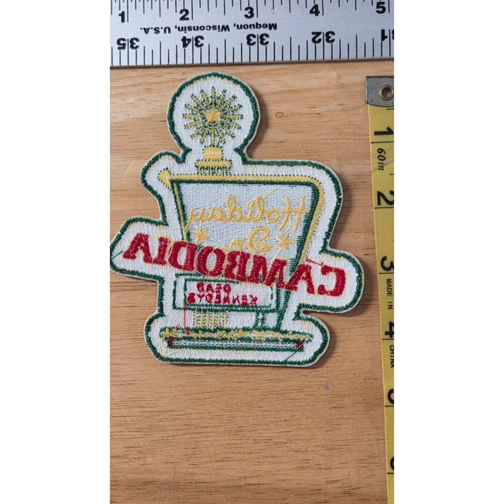 Vintage Hollywood CA Souvenir Embroidered Patch Walk of Fame Dead Kennedys - Picture 2 of 2